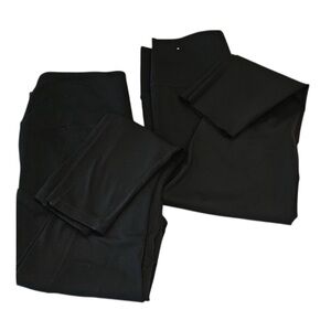 🐳 OFFLINE by Aerie Black Leggings - 2 pairs